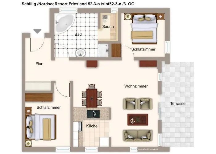 Nordseeresort Friesland Nordseeresort Friesland 52-3-n Apartman